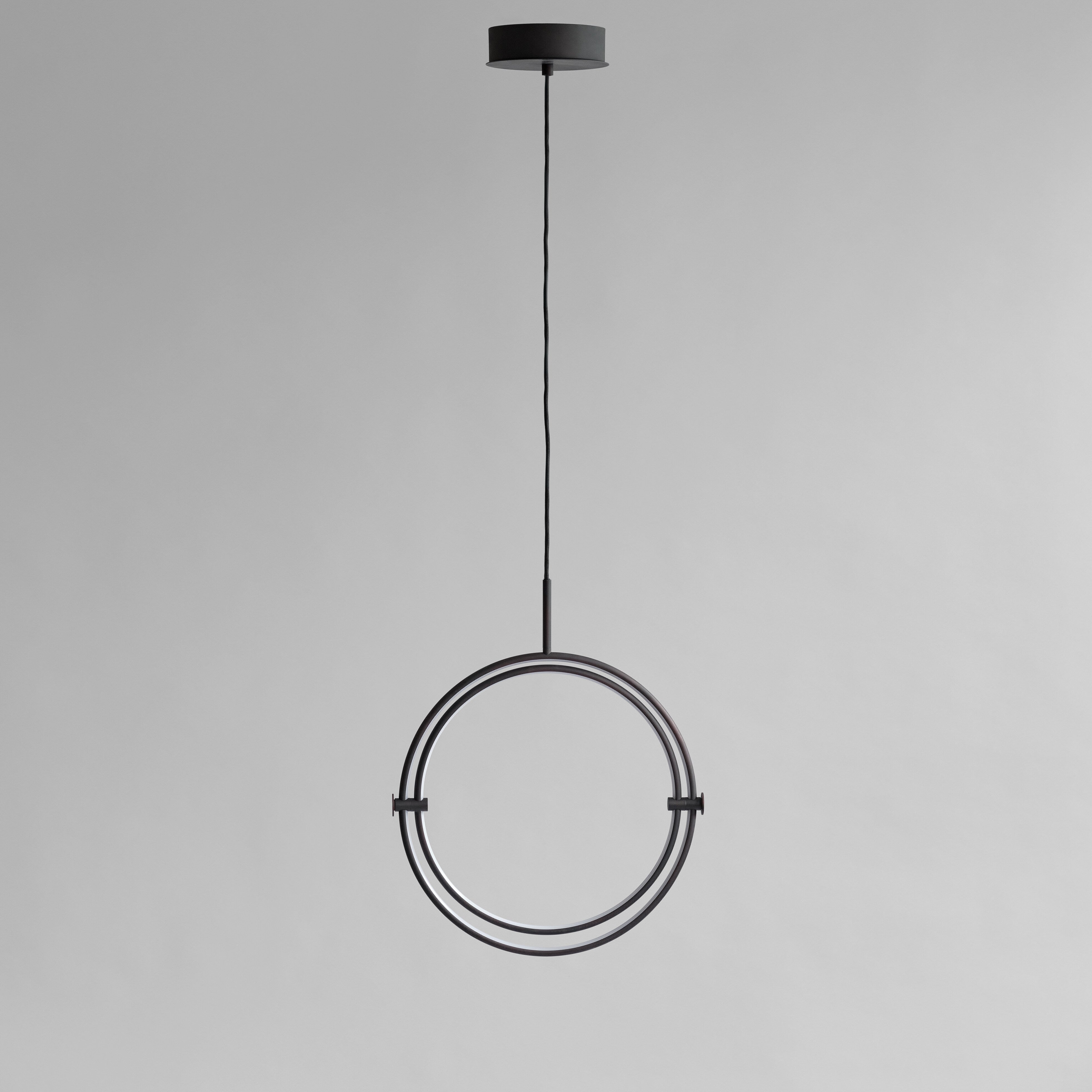 101 Copenhagen - Maru Pendant, Ø40 - Burned Black - Pendant