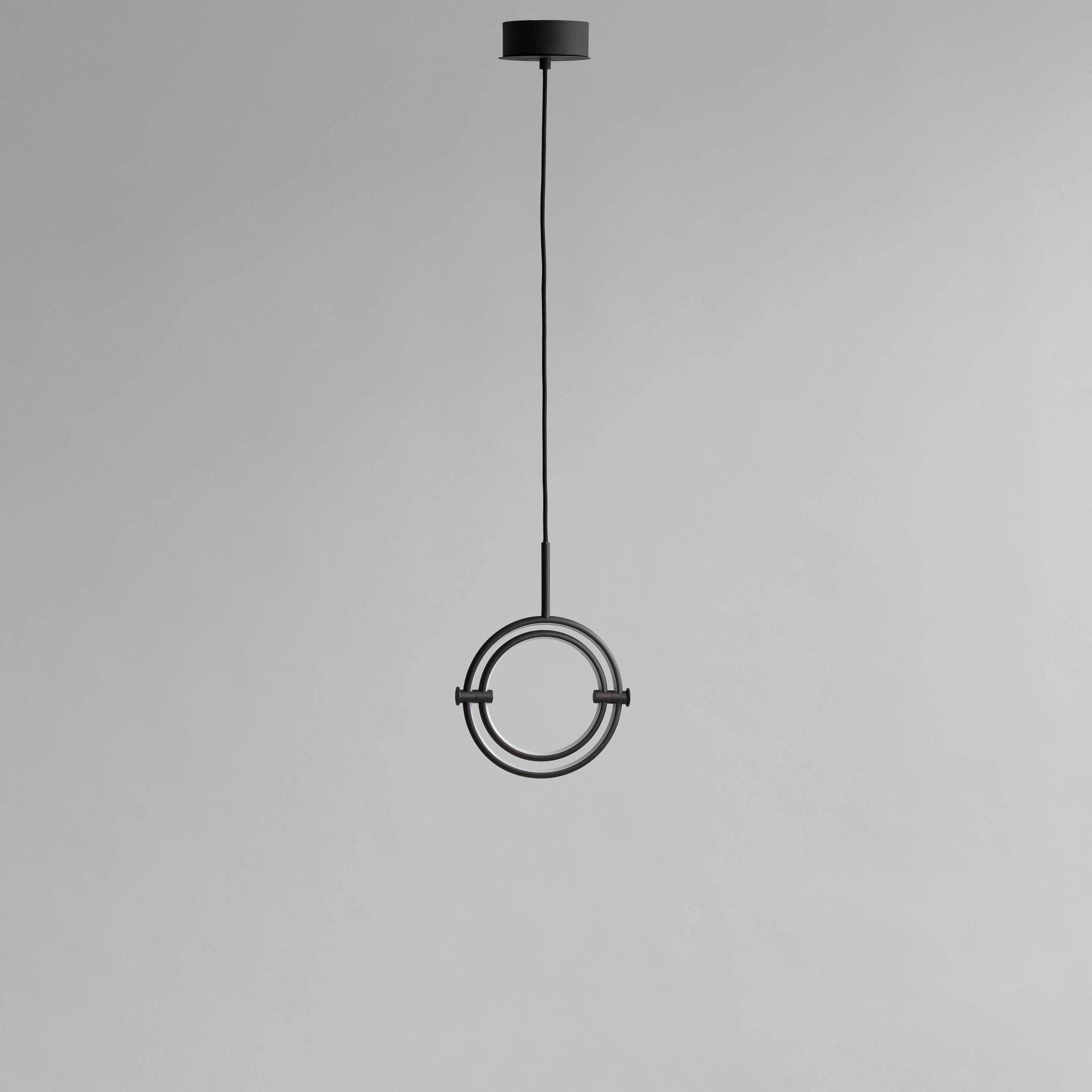 101 Copenhagen - Maru Pendant, Ø20 - Burned Black - Pendant