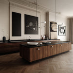 101 Copenhagen - Sahn Chandelier - Chrome (5m) - Chandelier