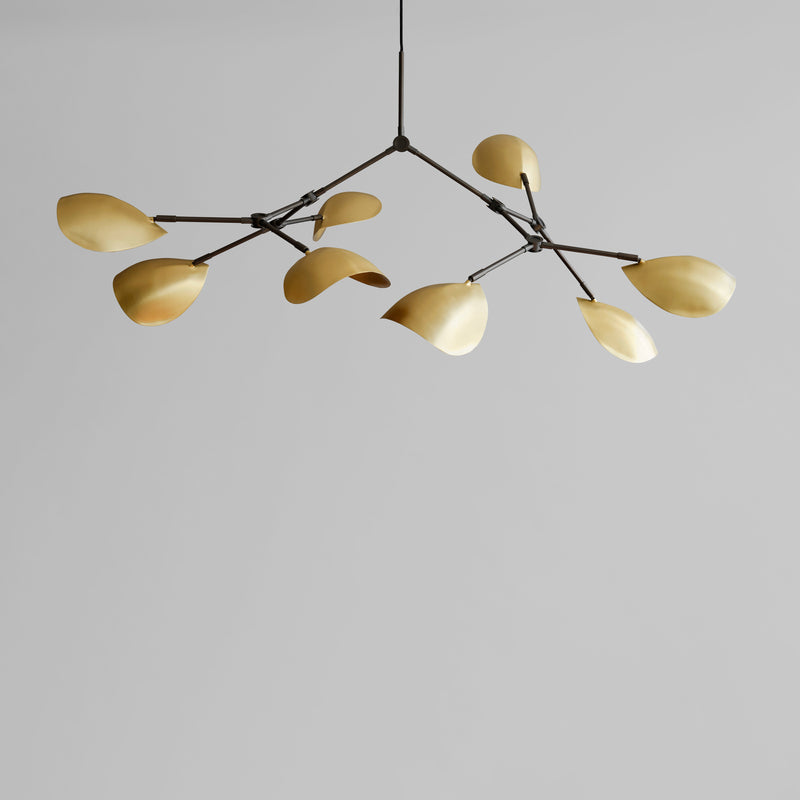 101 Copenhagen - Stingray Chandelier - Brass (5m) - Chandelier