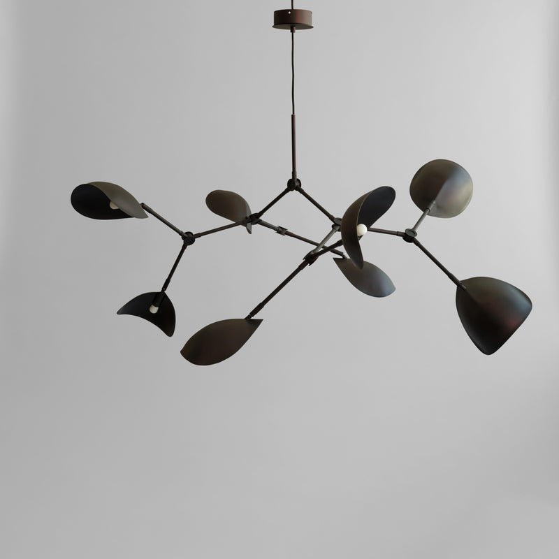 101 Copenhagen - Stingray Chandelier - Burned Black (5m) - Chandelier