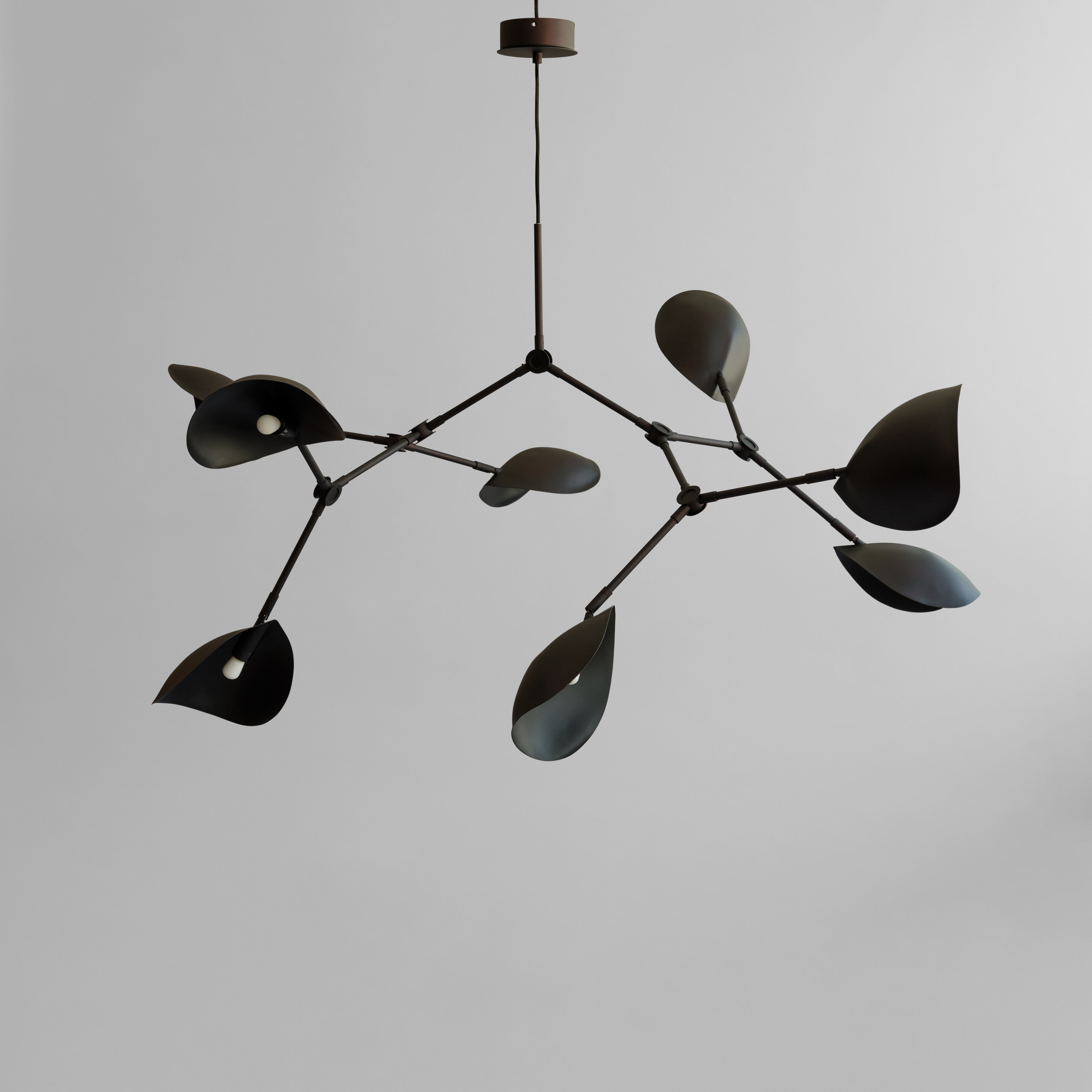 101 Copenhagen - Stingray Chandelier - Burned Black (5m) - Chandelier