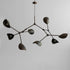 101 Copenhagen - Stingray Chandelier, Grande - Burned Black (5m) - Chandelier
