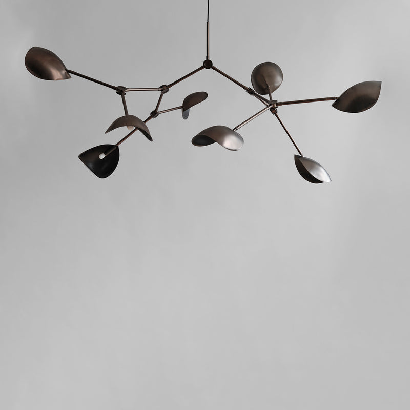 101 Copenhagen - Stingray Chandelier, Grande - Bronze (5m) - Chandelier