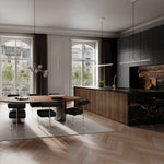 101 Copenhagen - Drop Chandelier Globe, Mini - Chrome (5m) - Chandelier