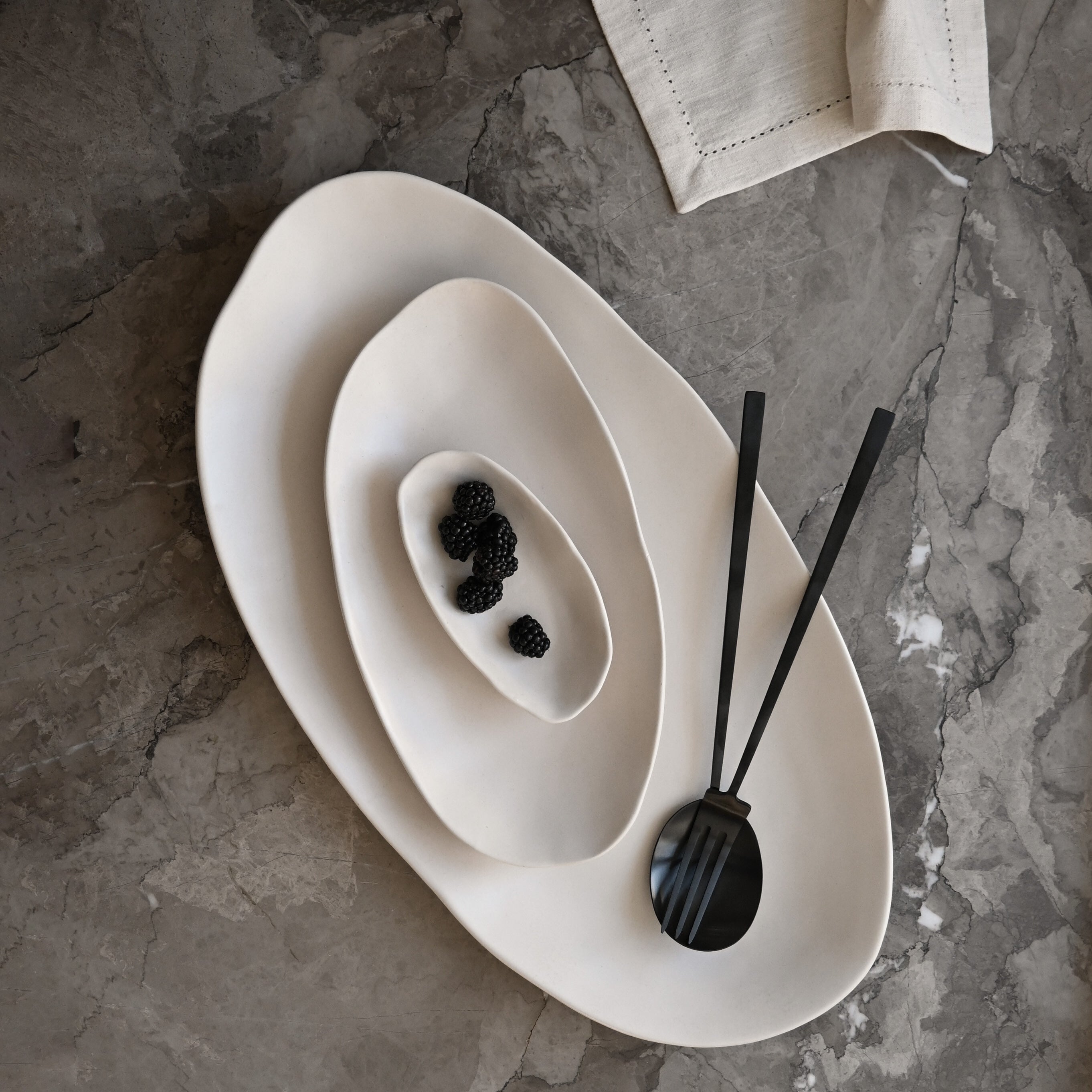 101 Copenhagen - Native Oval Tray, Petit - Birch - Tray