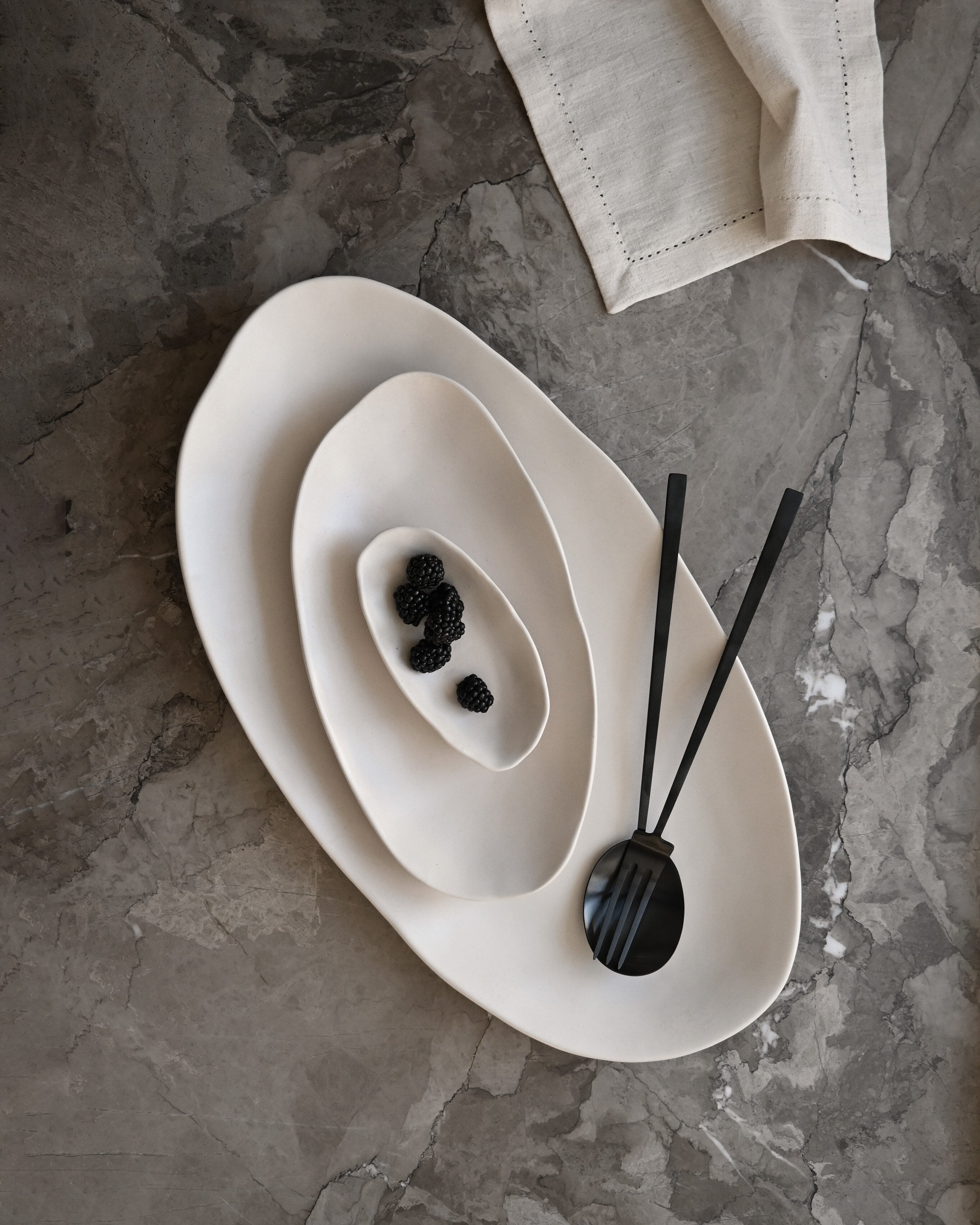 101 Copenhagen - Native Oval Tray, Petit - Birch - Tray