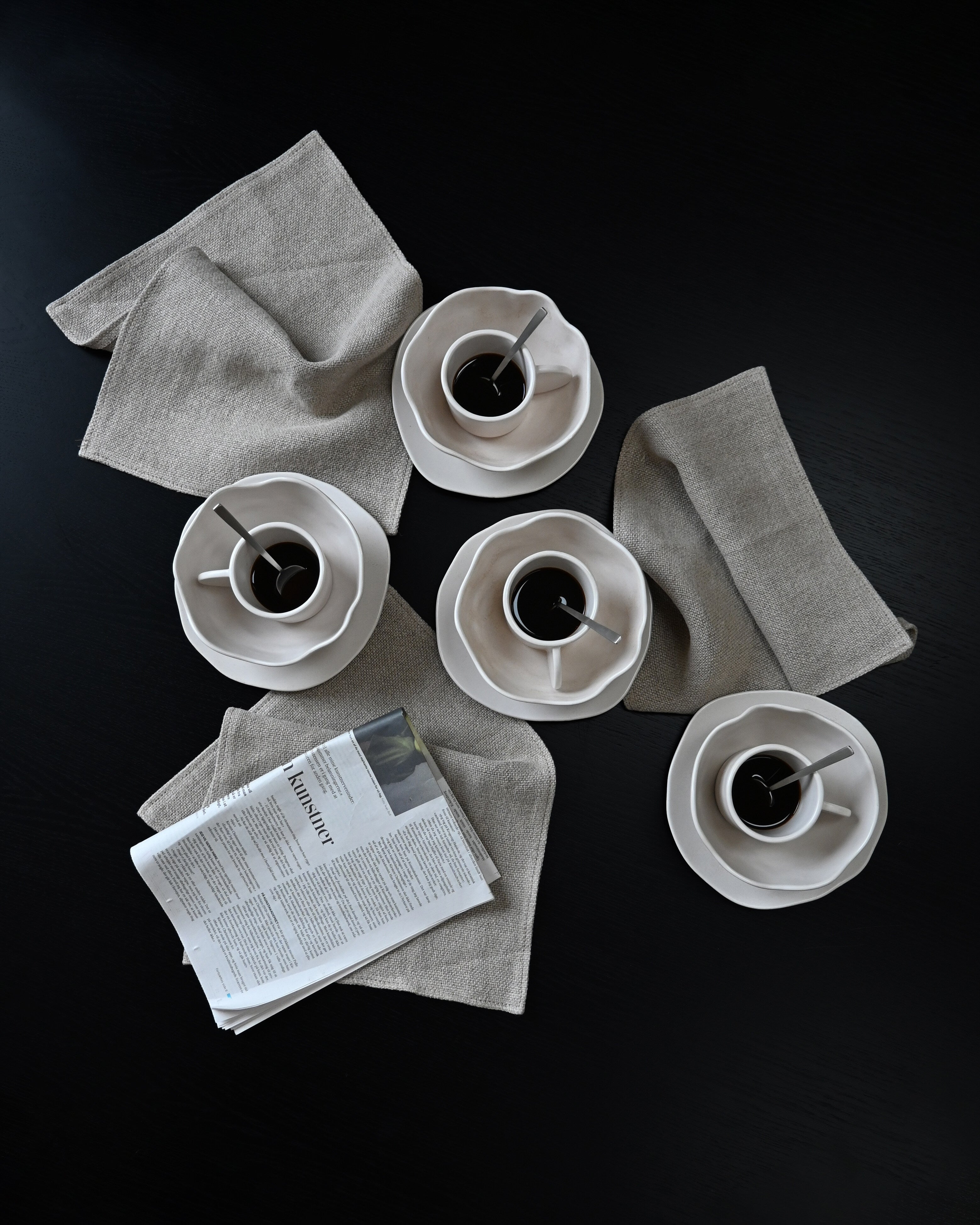 101 Copenhagen - Native Breakfast for 4 - Birch - Dinnerware Set