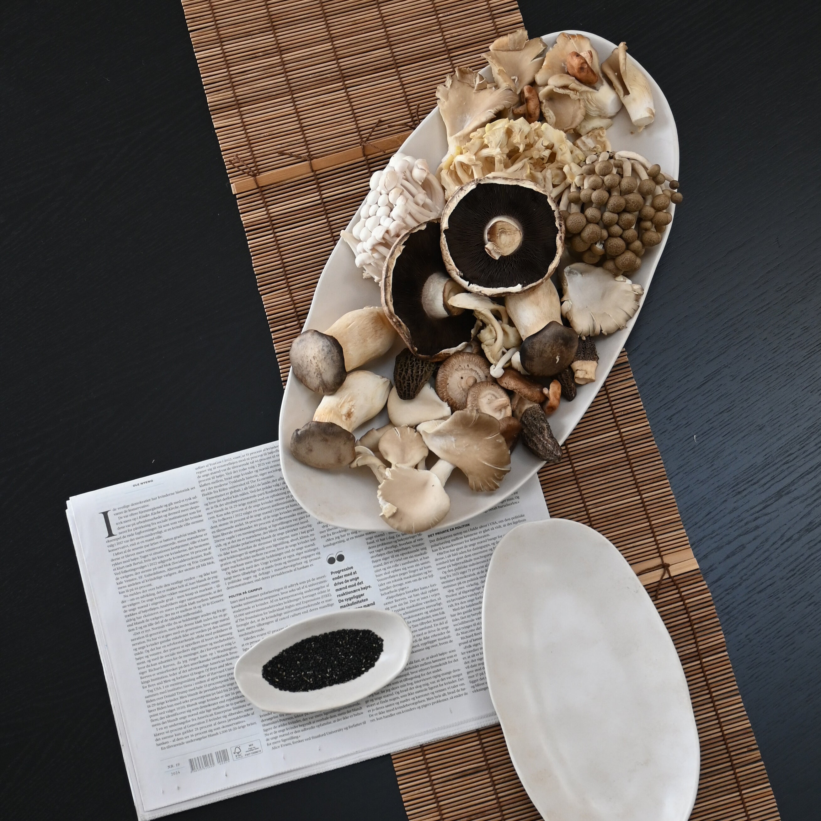 Native Oval Tray Set - Birch