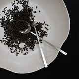 101 Copenhagen - Kogei Salad Servers - Brushed Steel - Cutlery