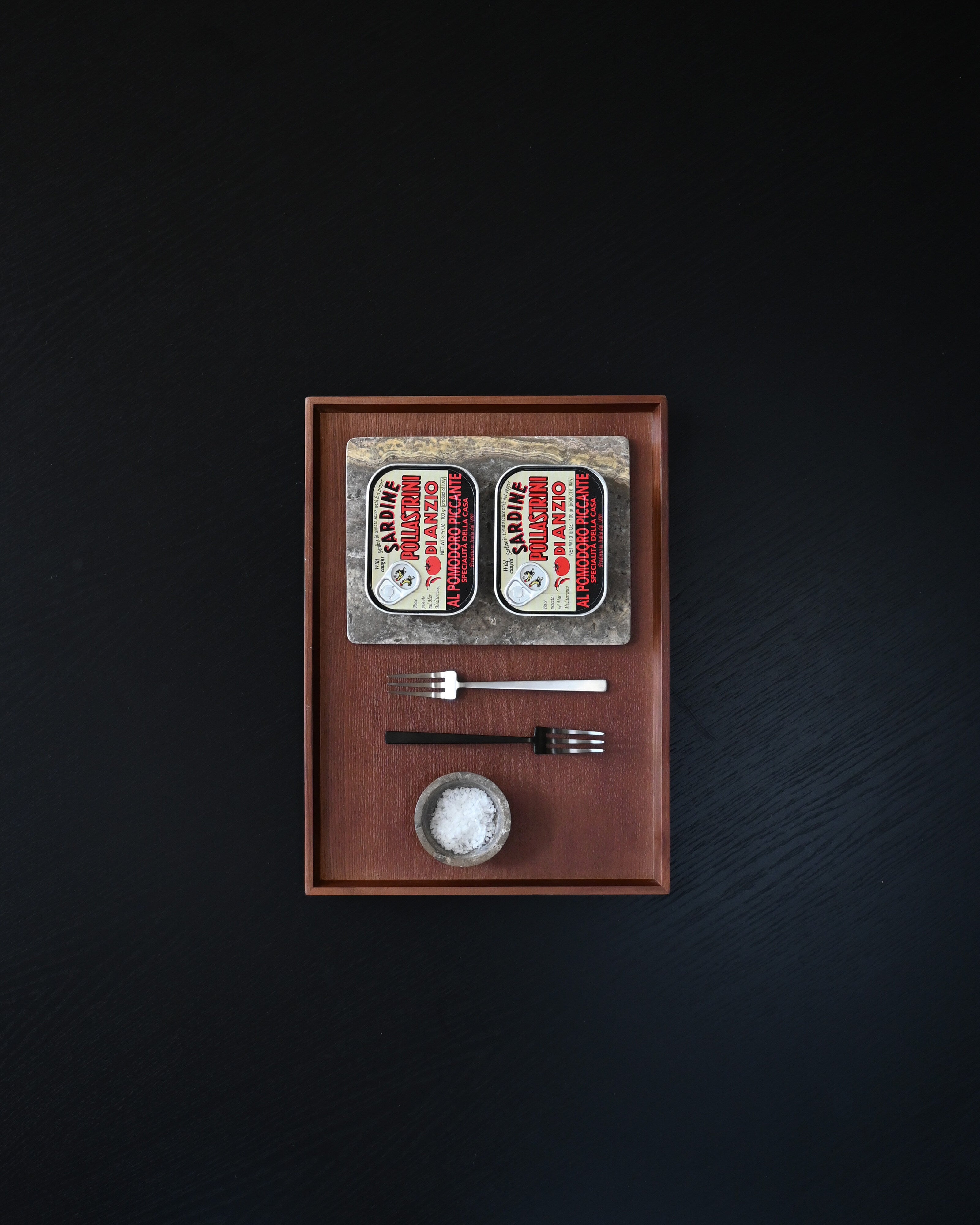 101 Copenhagen - Kogei Dessert Fork - Black - Cutlery