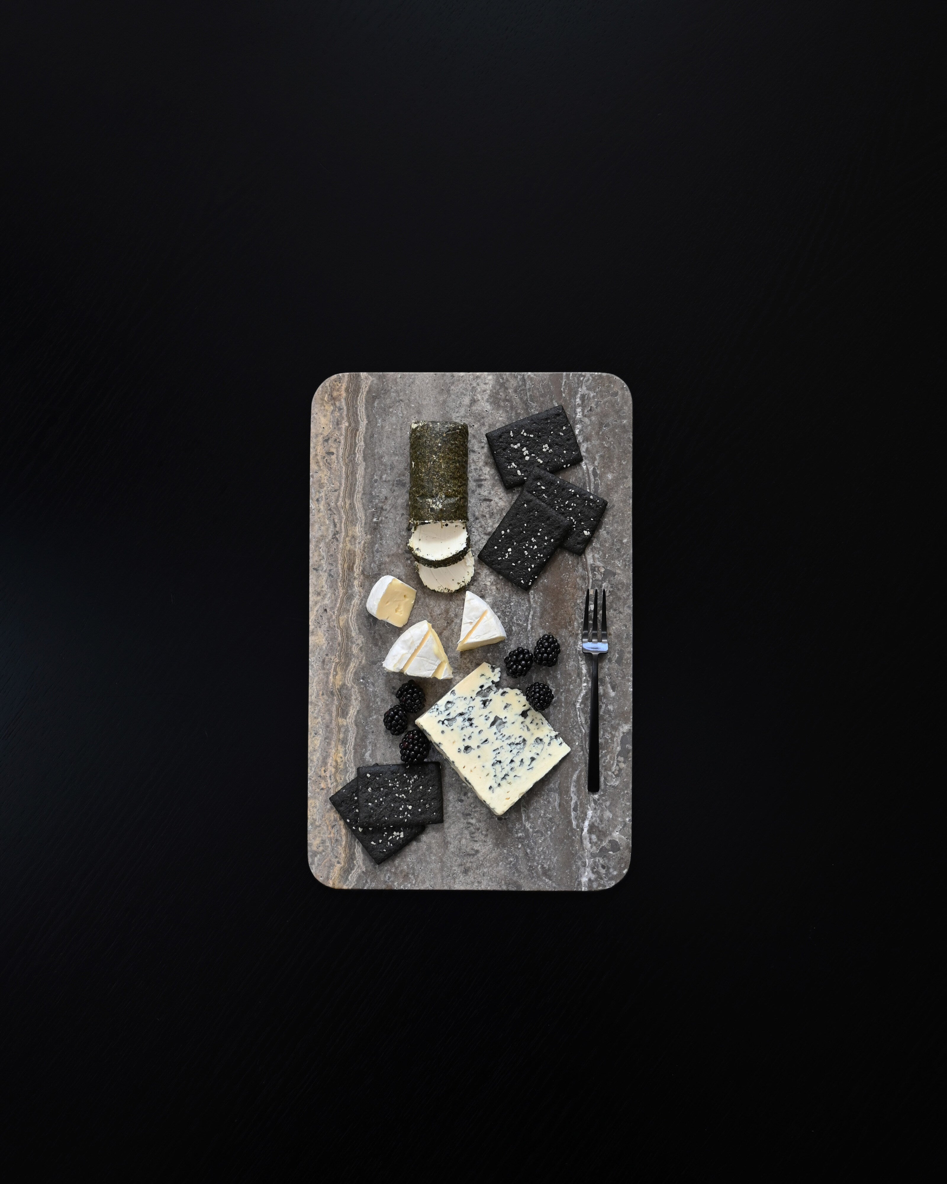 101 Copenhagen - Kogei Dessert Fork - Black - Cutlery