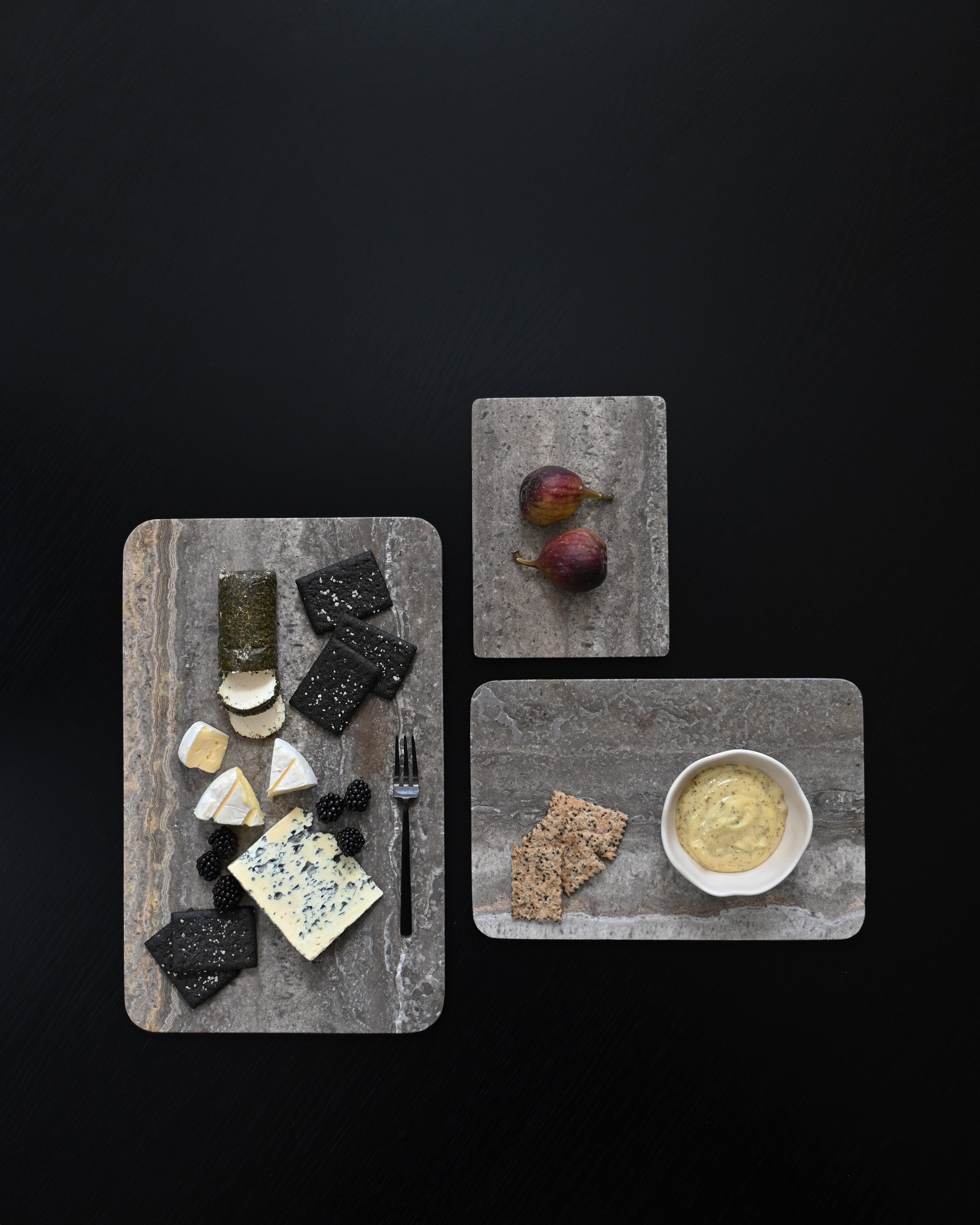 101 Copenhagen - Kogei Dessert Fork - Black - Cutlery