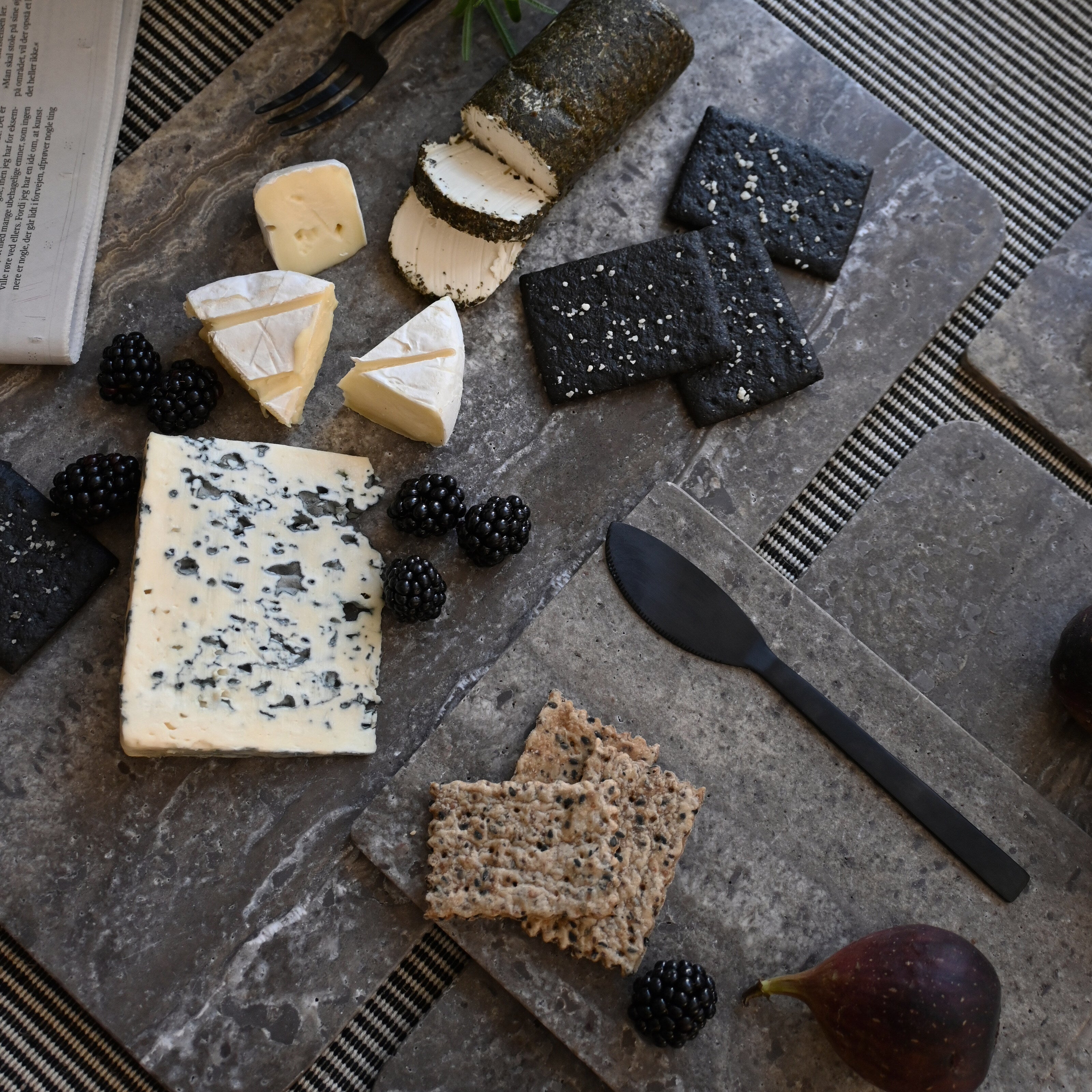 101 Copenhagen - Kogei Butter Knife - Black - Cutlery