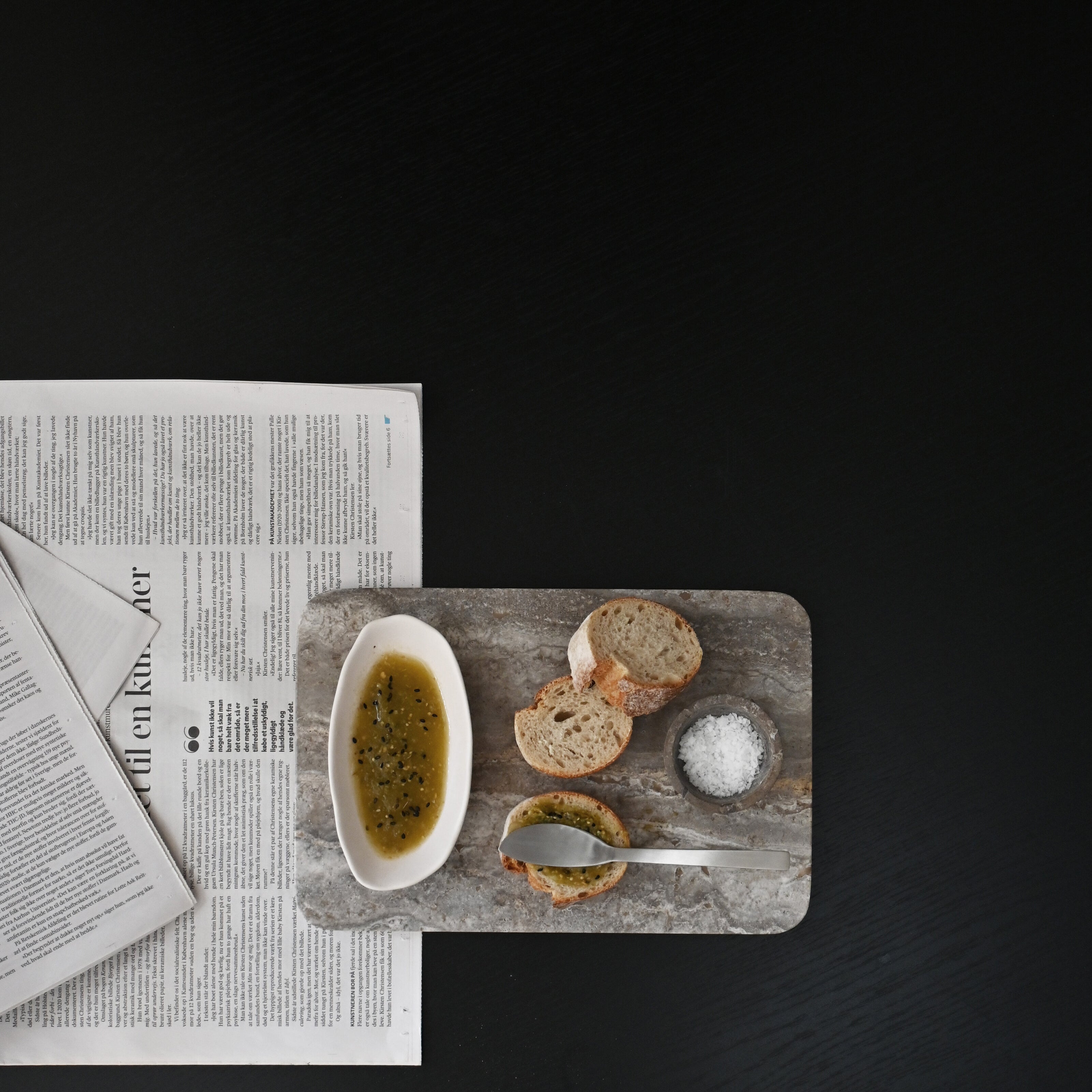 101 Copenhagen - Kogei Butter Knife - Brushed Steel - Cutlery