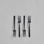 101 Copenhagen - Kogei Dessert Fork - Black - Cutlery