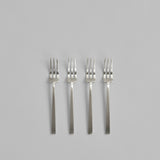 101 Copenhagen - Kogei Dessert Fork - Brushed Steel - Cutlery