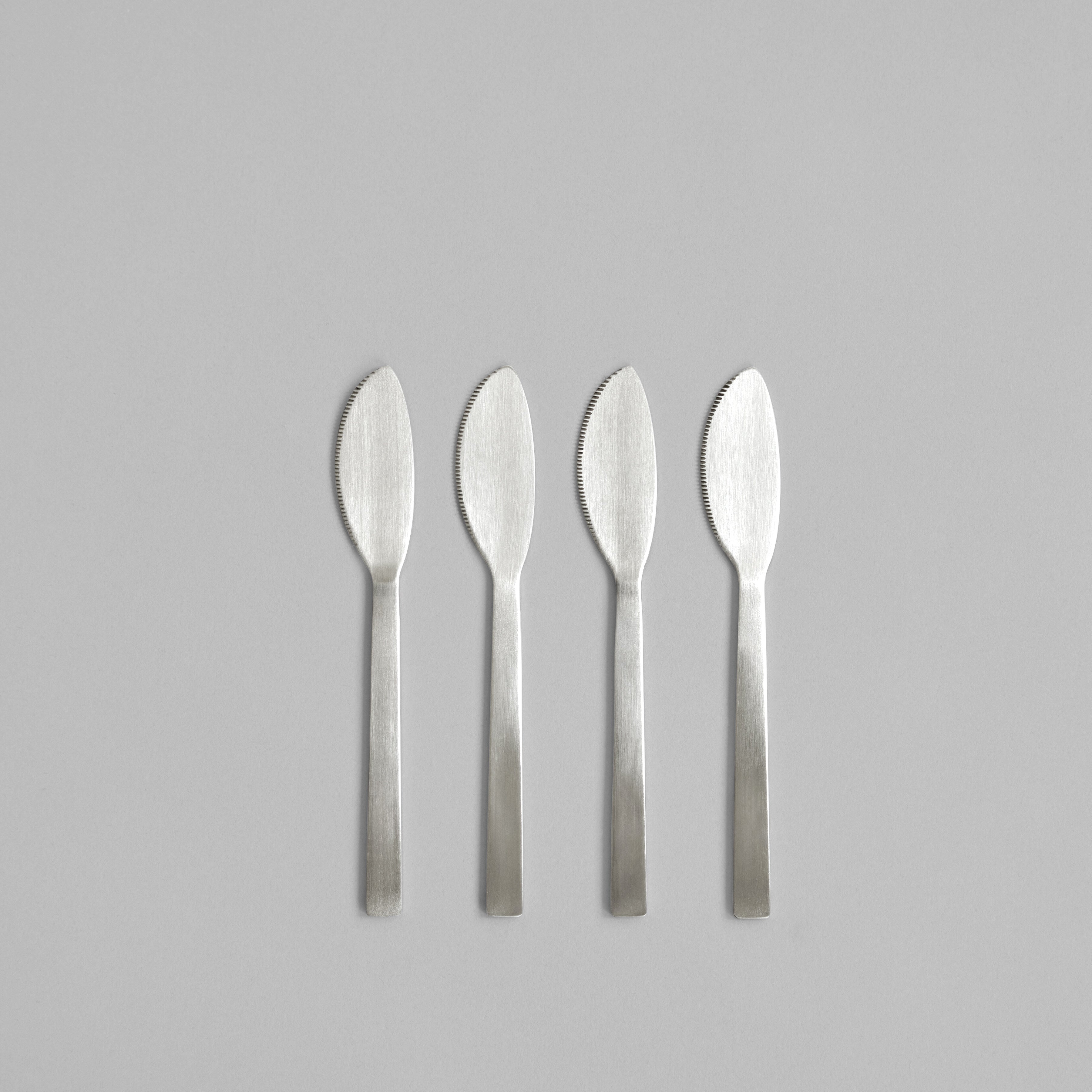 101 Copenhagen - Kogei Butter Knife - Brushed Steel - Cutlery
