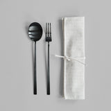 101 Copenhagen - Kogei Salad Servers - Black - Cutlery