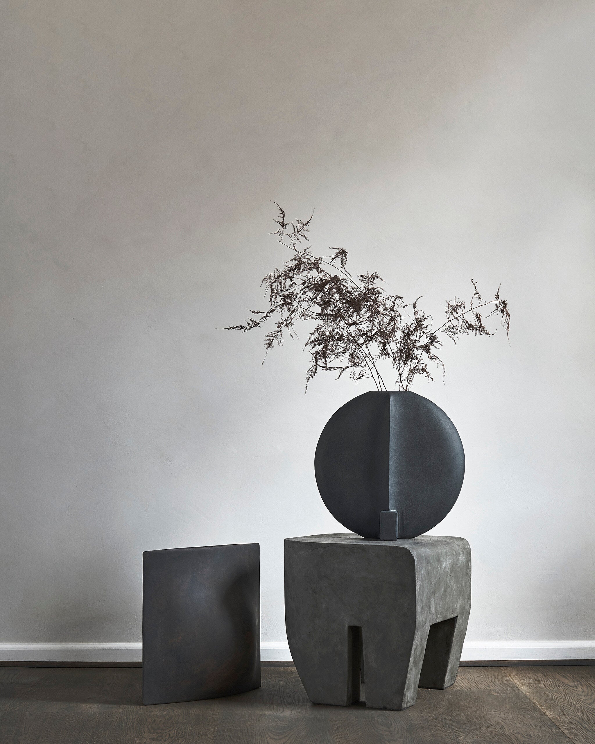 101 Copenhagen - Sculpt Stool - Concrete - Stool