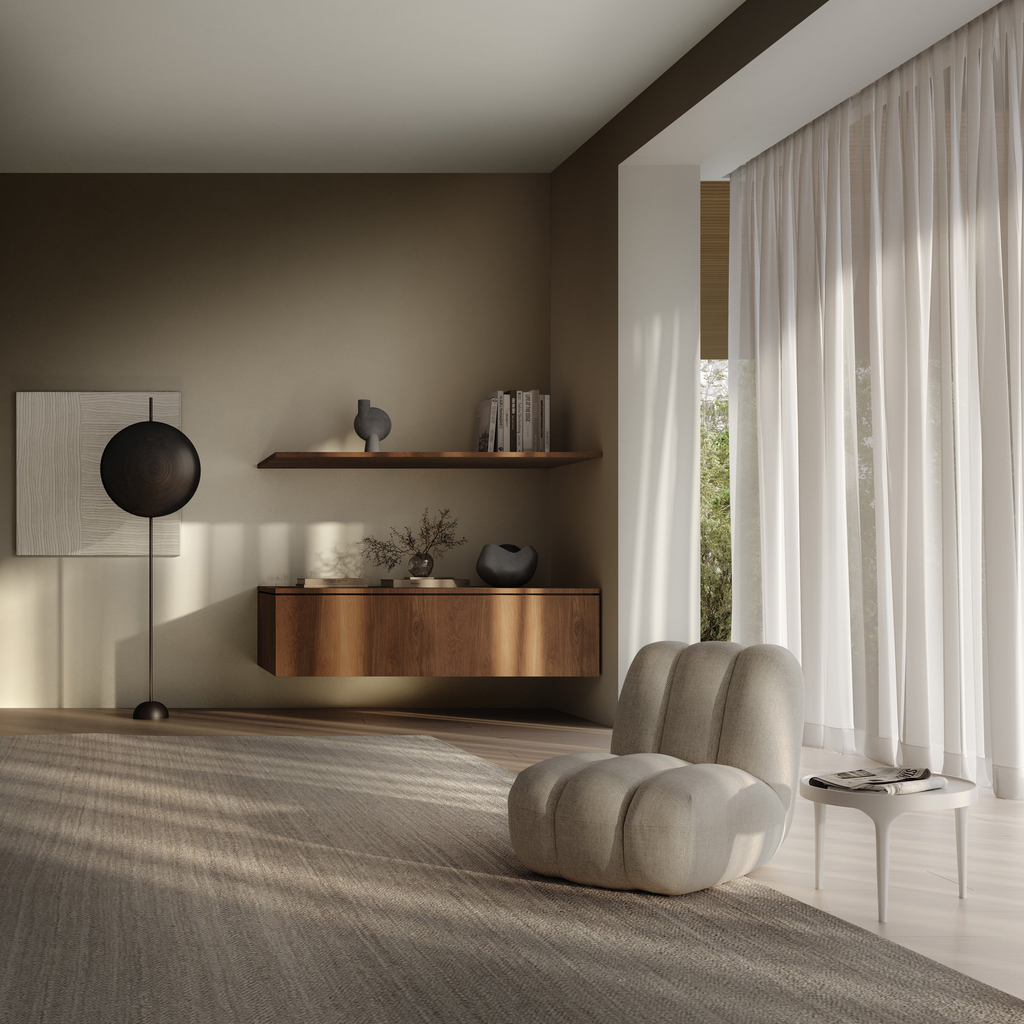 101 Copenhagen - Phantom Table, Low - Birch - Coffee Table