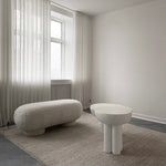 101 Copenhagen - Crown Table, Tall - Bone White - Coffee Table