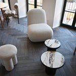 101 Copenhagen - Trumpet Table, Tall - Calacatta - Coffee Table