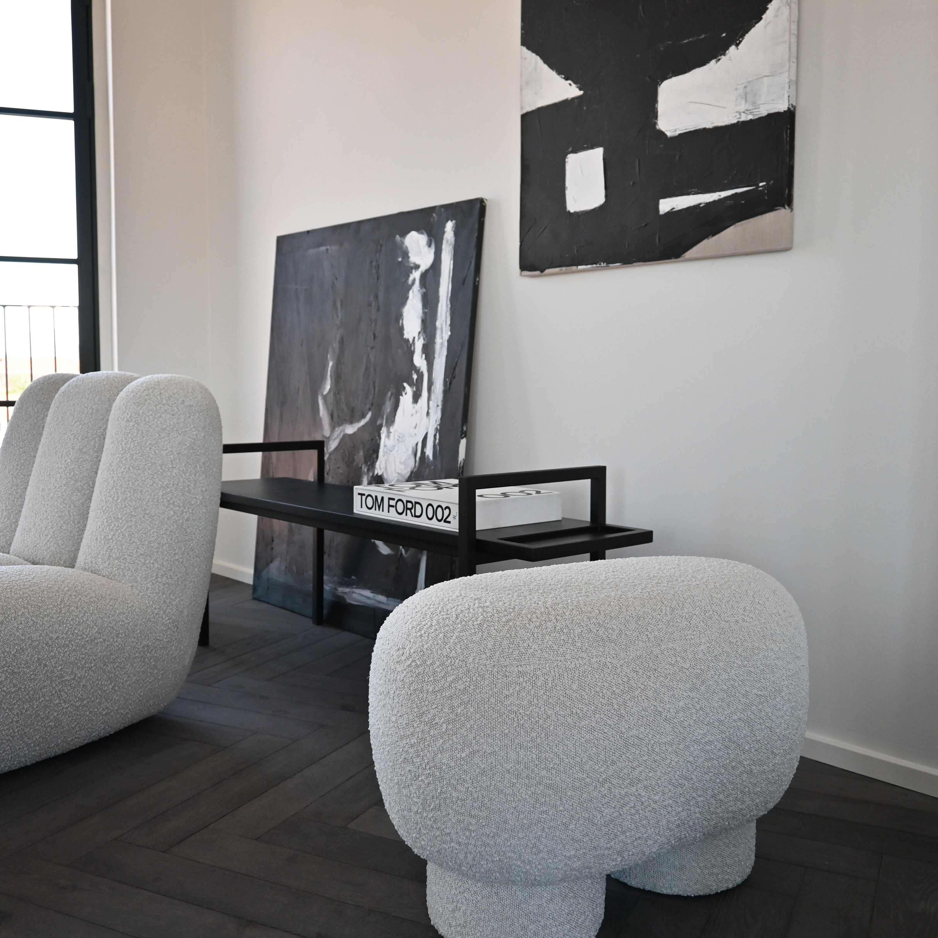 101 Copenhagen - Big Foot Bench, Petit - Off White - Bench