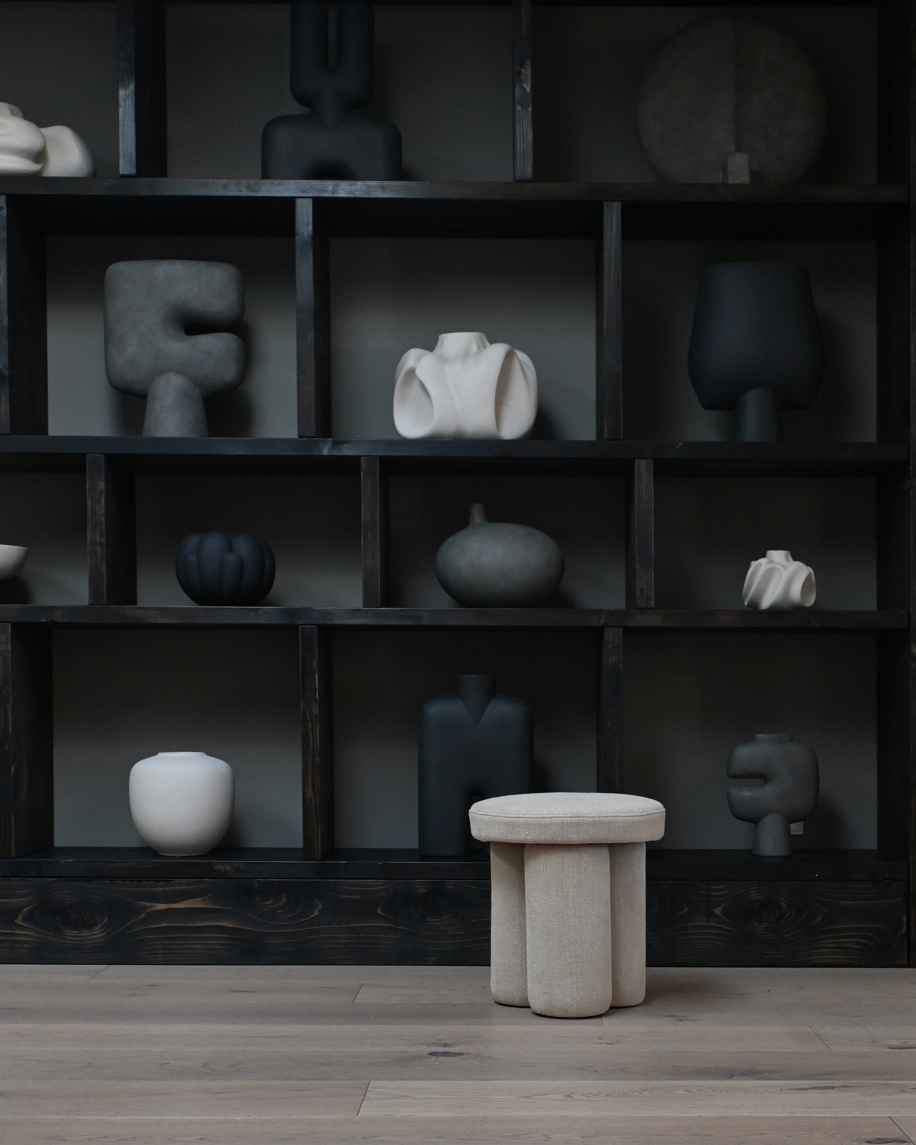 101 Copenhagen - Big Foot Stool - Linen - Stool