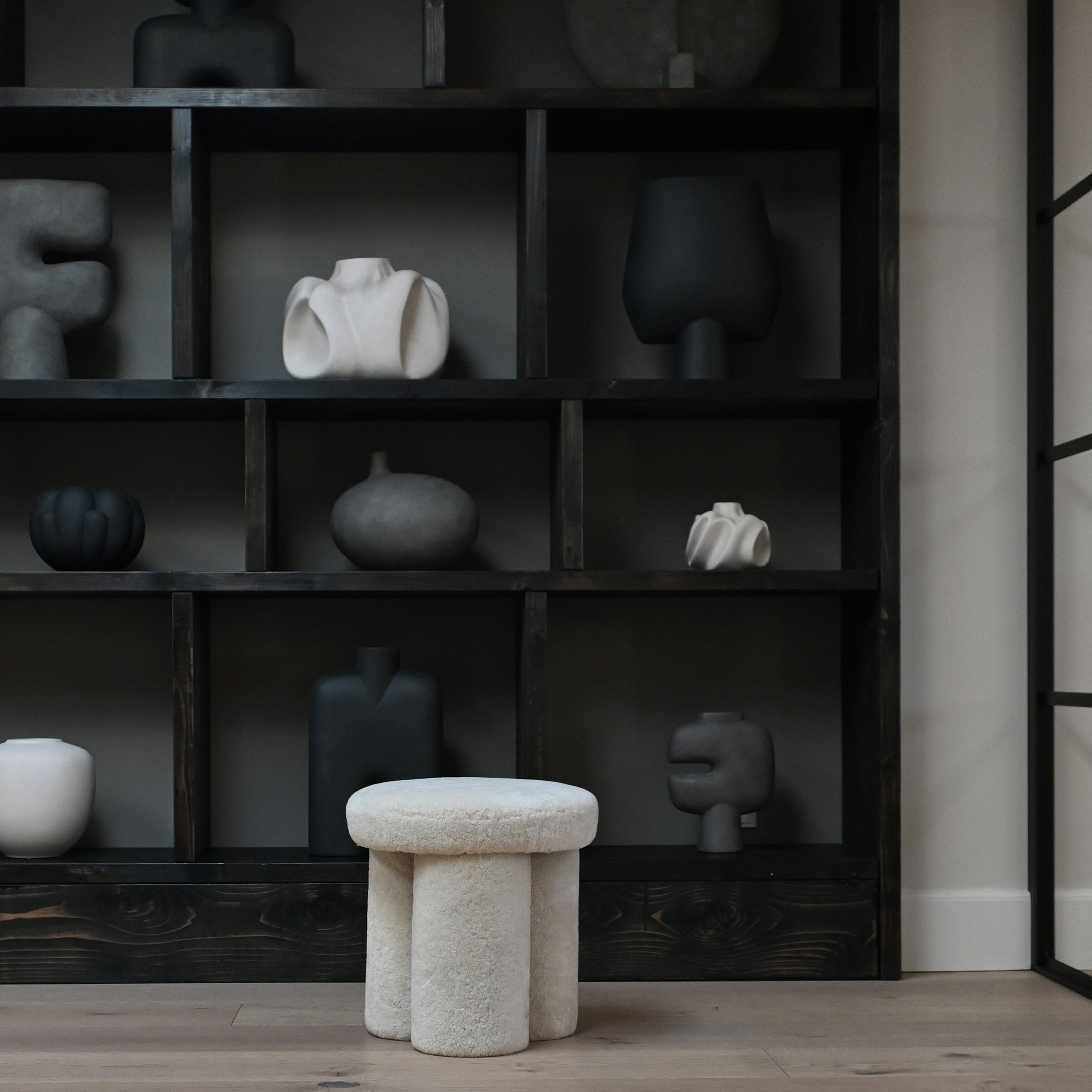 101 Copenhagen - Big Foot Stool - Sheepskin - Stool