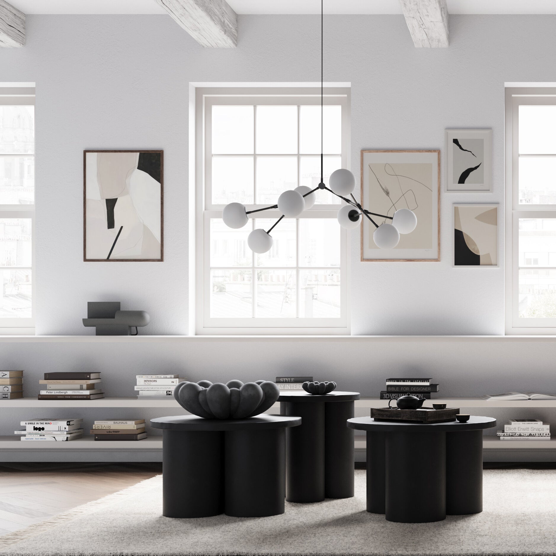 101 Copenhagen - Big Foot Table, Tall - Coffee - Coffee Table