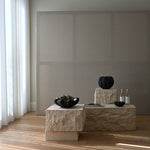 101 Copenhagen - Temple Coffee Table, Low - Limestone - Coffee Table