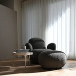 101 Copenhagen - Toe Ottoman - Deep Taupe (A2635) - Ottoman