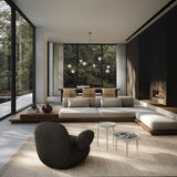 101 Copenhagen - Toe Armchair, Flat - Deep Taupe (A2635) - Armchair