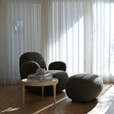 101 Copenhagen - Toe Armchair, Flat - Deep Taupe (A2635) - Armchair