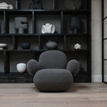 101 Copenhagen - Toe Armchair, Flat - Deep Taupe (A2635) - Armchair