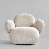 101 Copenhagen - Toe Armchair, Flat - Sandshell (Sheepskin) - Armchair
