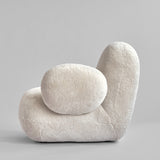 101 Copenhagen - Toe Armchair, Flat - Sandshell (Sheepskin) - Armchair