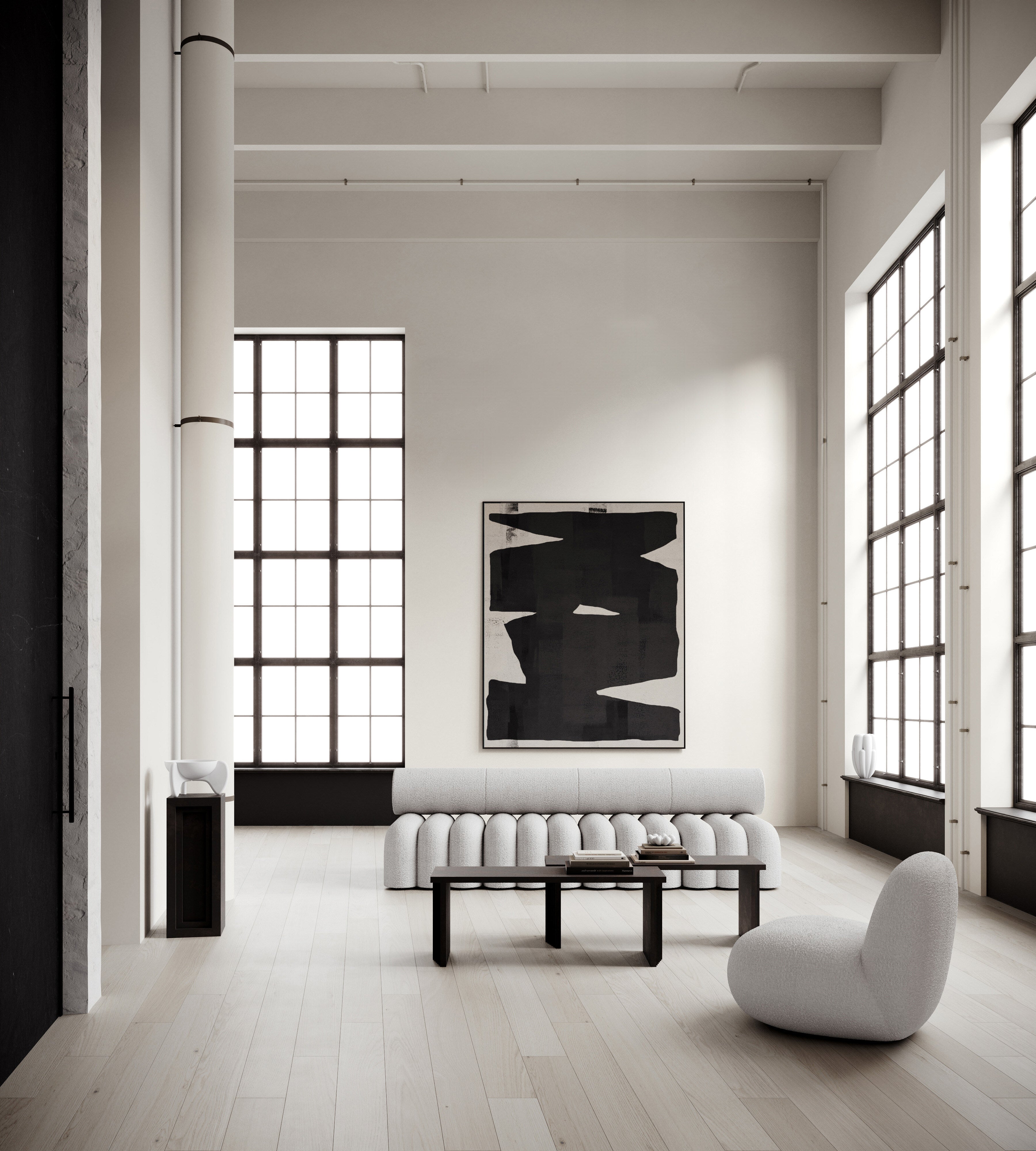 101 Copenhagen - Toe Chair, Flat - Off White (CPH 900) - Lounge Chair