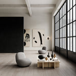 101 Copenhagen - Toe Chair, Flat - Taupe - Lounge Chair