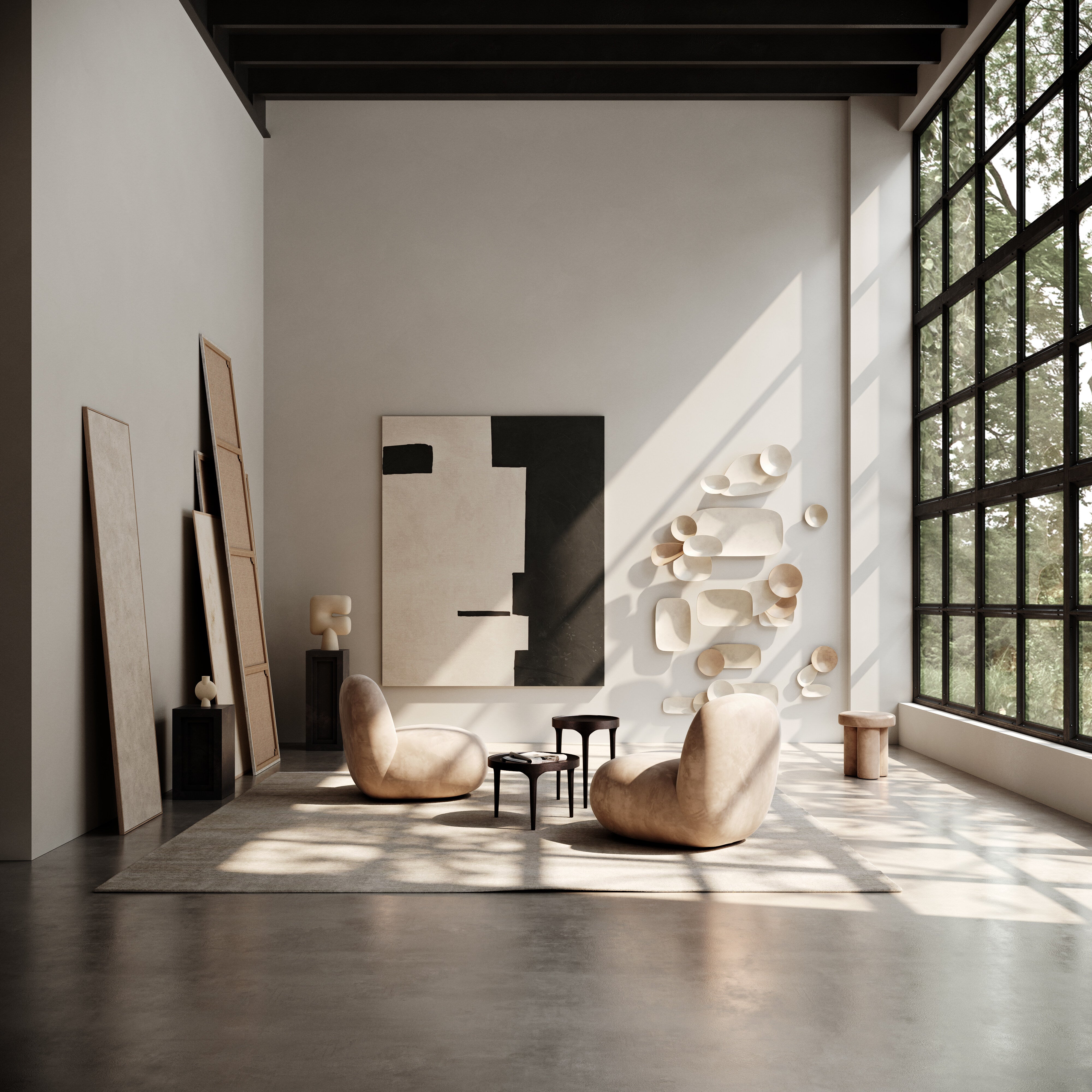 101 Copenhagen - Toe Chair, Flat - Nubuck - Lounge Chair