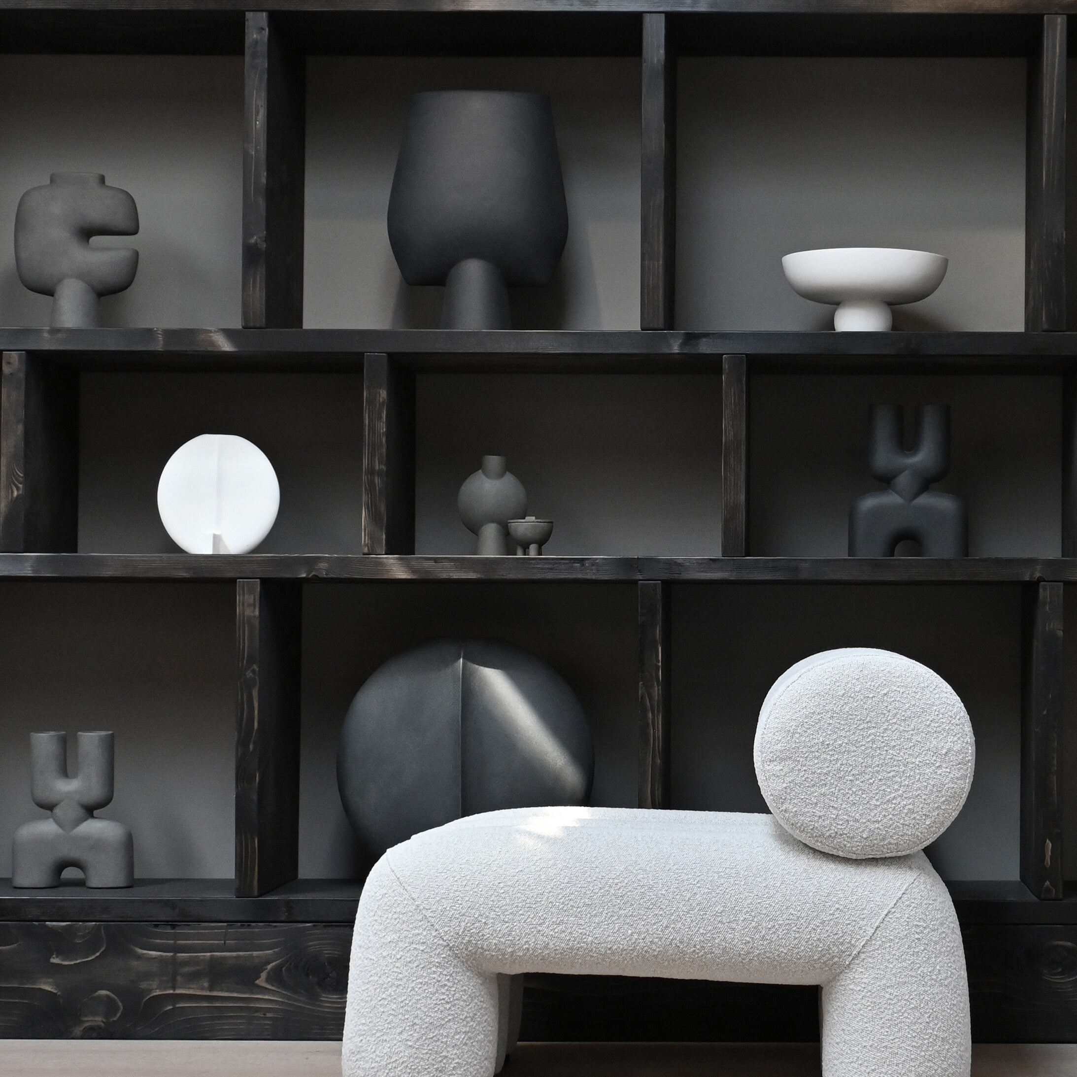 101 Copenhagen - Foku Chair - Off White - Lounge Chair