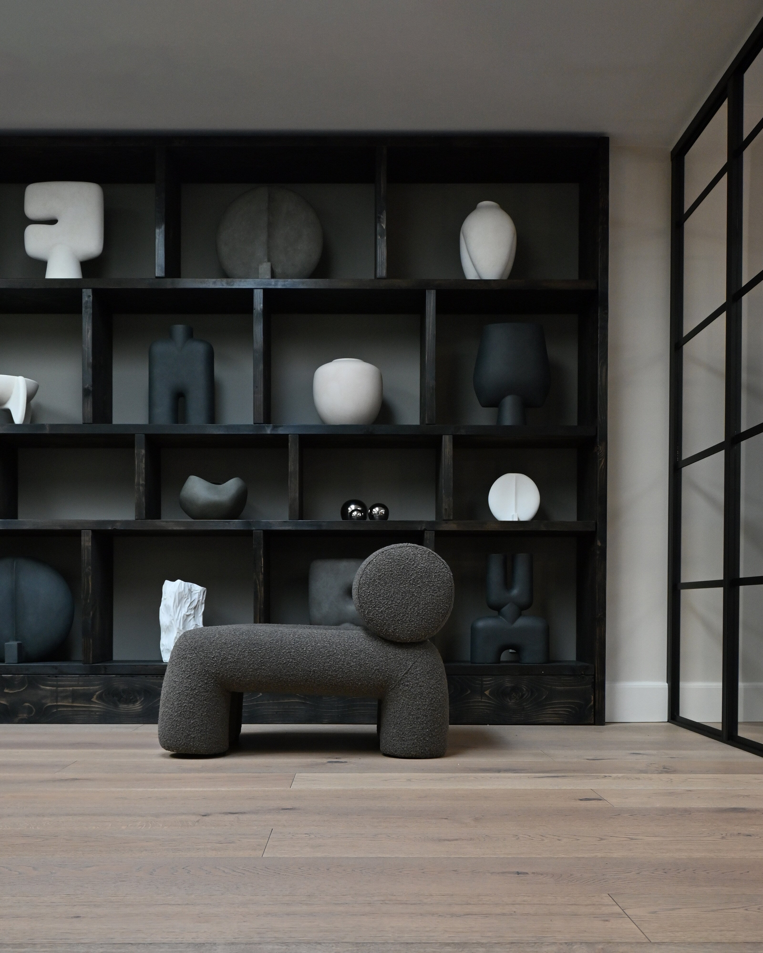 101 Copenhagen - Foku Chair - Deep Taupe (A2635) - Lounge Chair