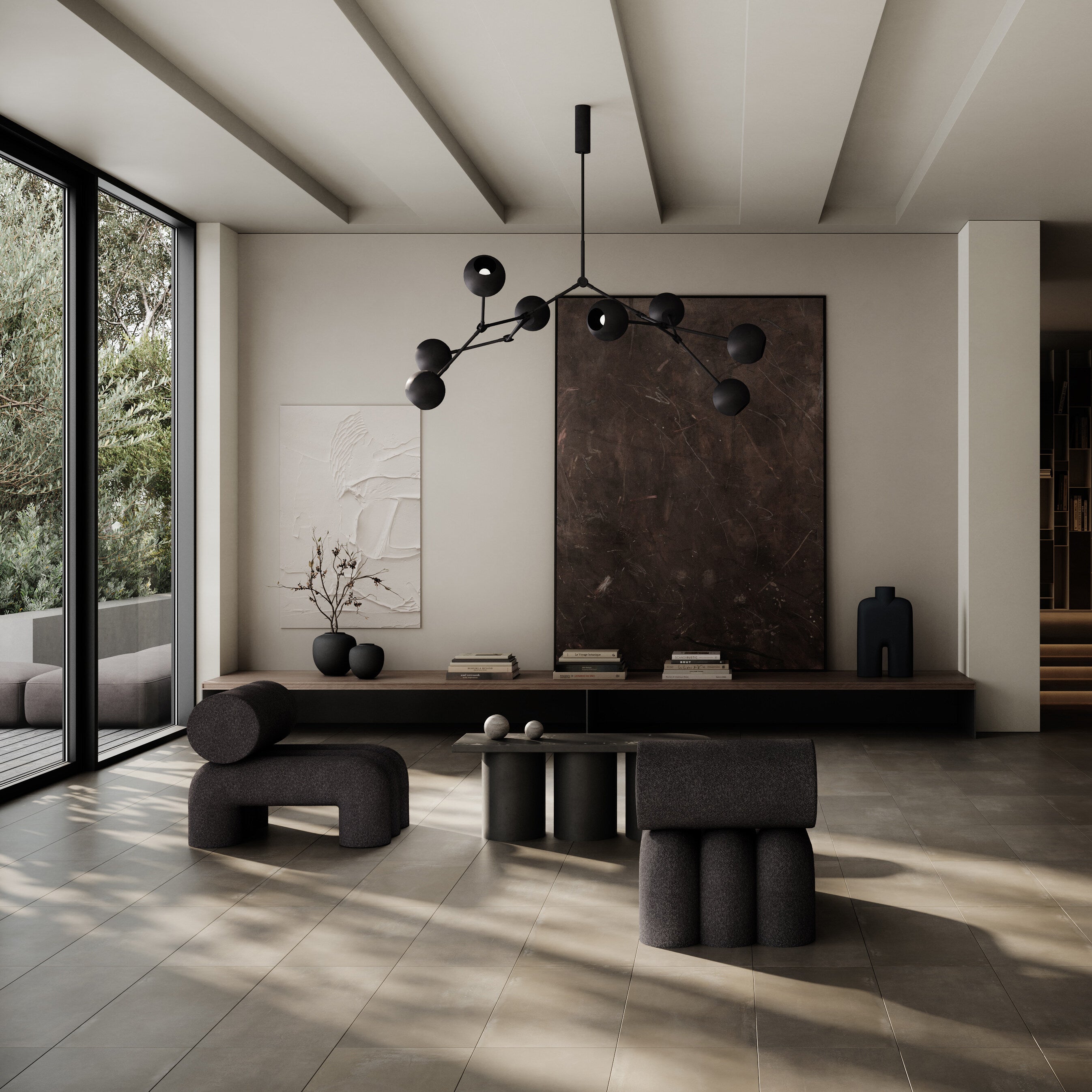 101 Copenhagen - Foku Chair - Deep Taupe (A2635) - Lounge Chair