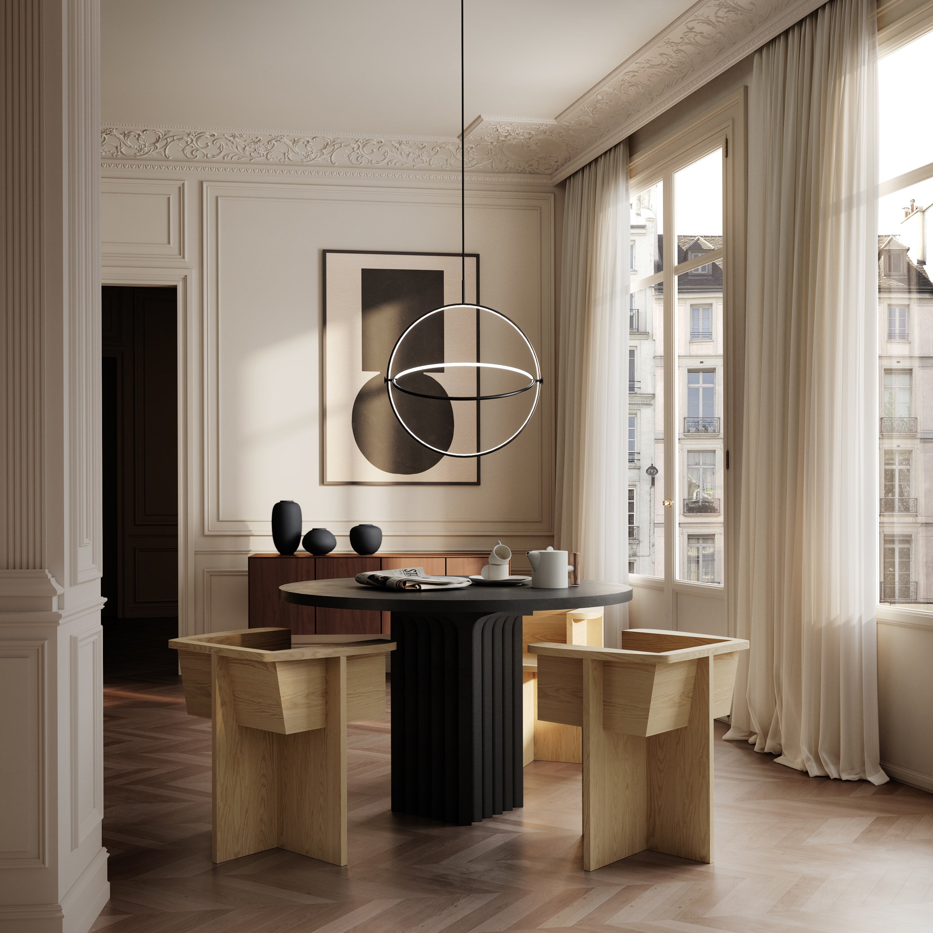 101 Copenhagen - Brutus Dining Chair - Natural Oak - Dining Chair