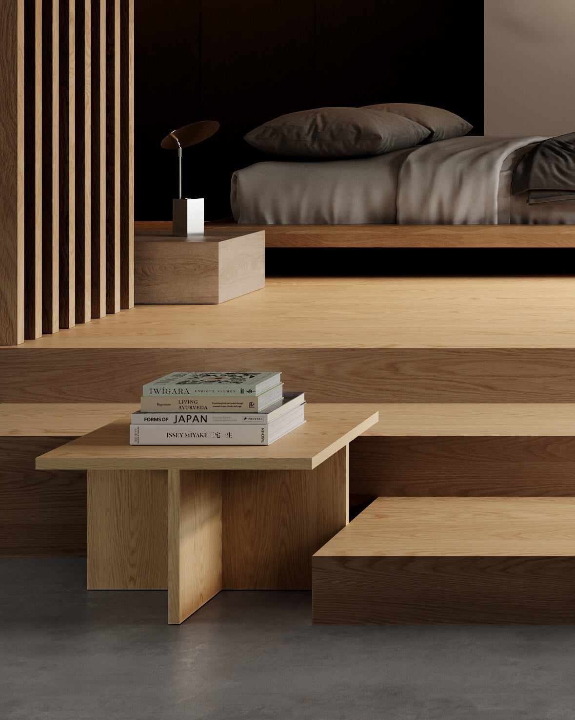 101 Copenhagen - Brutus Coffee Table - Natural Oak - Coffee Table