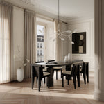 101 Copenhagen - Brutus Slim Dining Chair - Coffee - Dining Chair