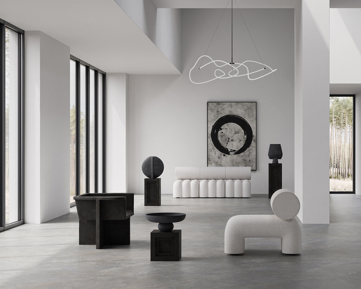 101 Copenhagen - Brutus Lounge Chair - Coffee - Lounge Chair