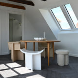 101 Copenhagen - Brutus Stool - Bone White - Stool