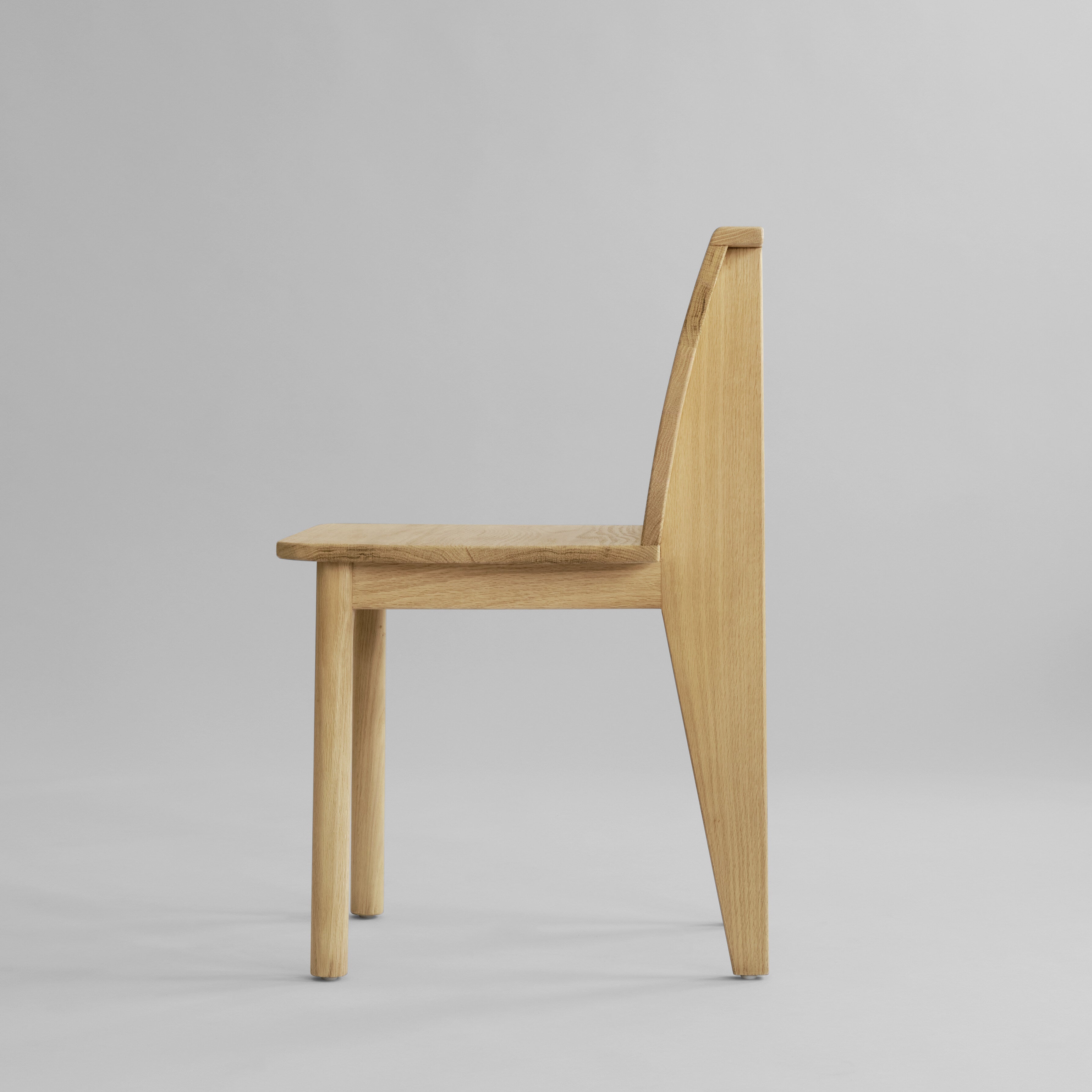101 Copenhagen - Brutus Slim Dining Chair - Natural Oak - Dining Chair